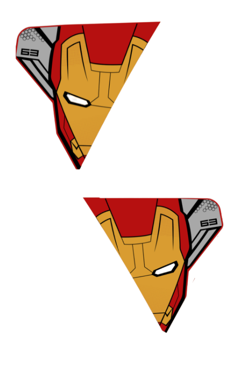 Ntorq Iron Man Edition Side Panel Sticker